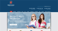 Desktop Screenshot of britishschoolcba.com.ar